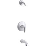 Kohler Alteo Rite-Temp Bath and Shower Valve Trim with Lever Handle and Spout, Less Showerhead