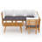 6 Piece Sofa Seating Group with Cushions
