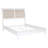 Kahn 56-inch Upholstered Queen Panel Bed White-107134196