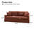 Wimberly 80.5" Farmhouse Upholstered Slipcovered Sofa-661543986