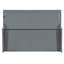 Lit double, couleur grise, bureau pliable par des moyens hydrauliques, convient aux petits espaces dans les maisons, capacité de 600 lb-1616253661