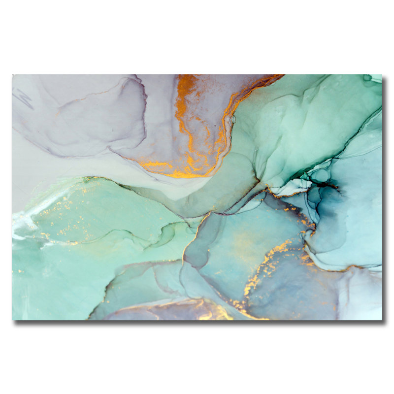 Fusion One - Unframed Graphic Art, Acrylic, 16" H x 20" W x 1.5" D