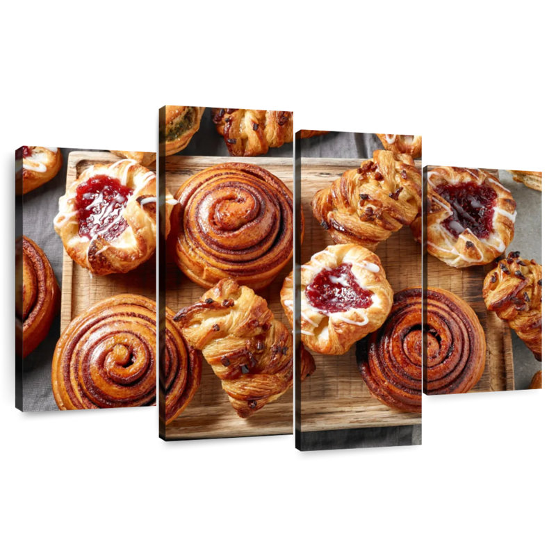 Yarlin Danish Baked Goods, 32" H x 52" W