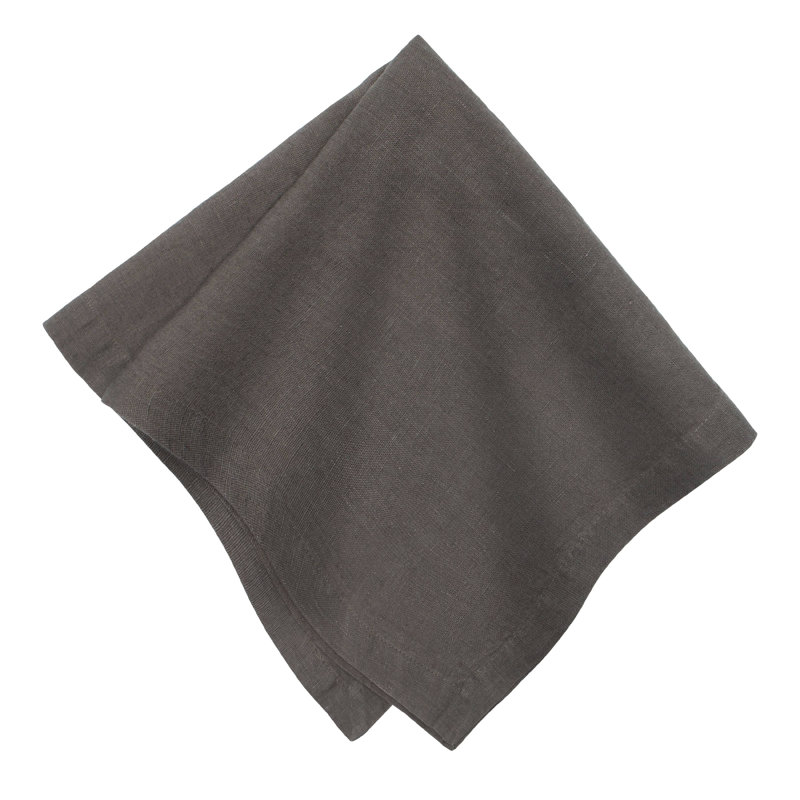 Linen Square Napkin, Slate