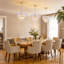 Lustre moderne à fleur mauve, luminaire suspendu en cristal doré à 3 lumières de 14 pouces K9, petit luminaire élégant à 4 niveaux pour la salle à manger, îlot de cuisine, chambre à coucher
