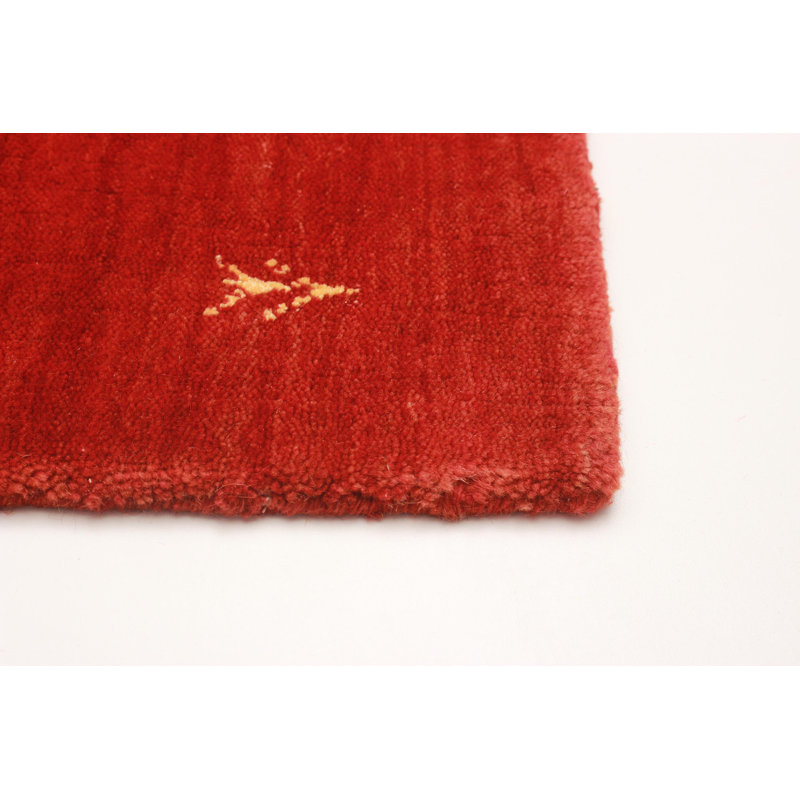 Kashkuli Gabbeh Red Rug 3'11" x 5'9"