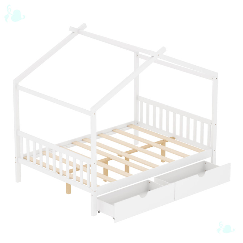 Lit double Mallk par Mercer41, Blanc
