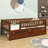 Wood Daybed with Two Drawers-133426889-133363285