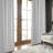 Faux Linen Thermal Blackout Curtains for Bedroom & Living Room Curtains - Single Panel Drapes (1 Panel)-1270076468-1270076456