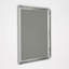 Cadre mural en aluminium 0,79 po à chargement frontal par pression Snap 16 x 20 argent-69260531-69260547