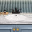 2 Robinet de salle de bain 2, 5,45 po, noir mat, bec à arc moyen, teinté, fixation sur le comptoir, robinet de lavabo noir 2, fixation au centre-129471791