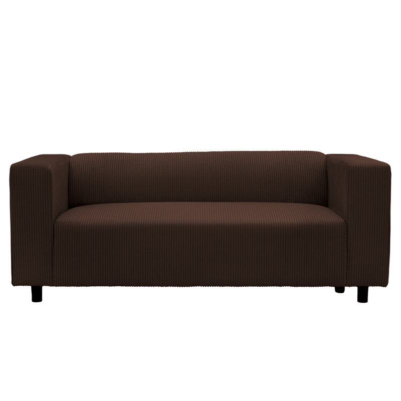 3 Seater Corduroy Sofa, Brown