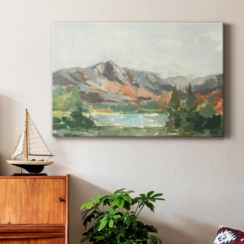 «Rusty Mountains I», reproduction sur toile tendue, H 48 po x l 32 po x P 1 po