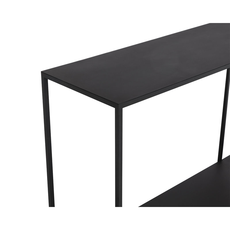 80'' W Console Table, Matte Black