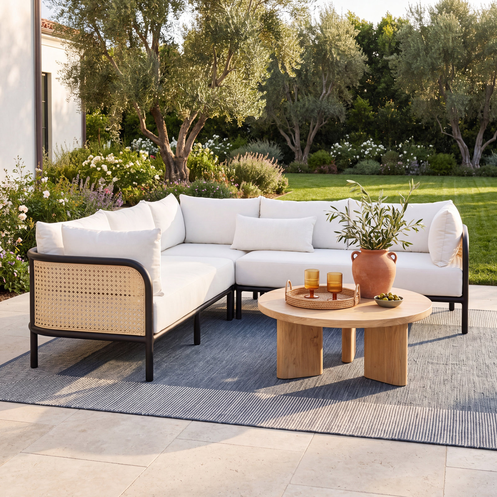 57" Patio Sectional