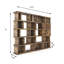 Bibliothèque Mateo Rustic Gridmax