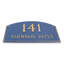Plaque d’adresse murale sur 2 lignes Georgetown-1119722185-1119722186