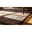 Tapis antique à motif crocheté antique
