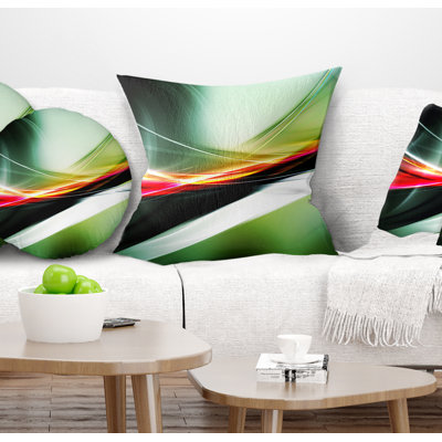 Elegant Color Pattern - Abstract Printed Pillow