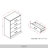 4 DRAWERS CHEST IN BLACK-1050069227
