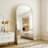 Mirror Full Length,Arched Full Length Mirror With Stand, Floor Mirror With Aluminum Alloy Frame, Wall Mounted Mirror For Bedroom ,Living Room, Wall Mounted Or Standing-1392552359
