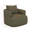 Fauteuil pivotant rembourré à accoudoirs rembourrés Modern-1868946723