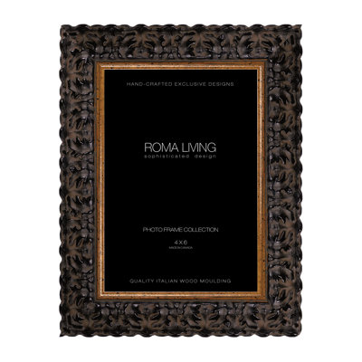 Vintage Wood Gilded Picture Frame