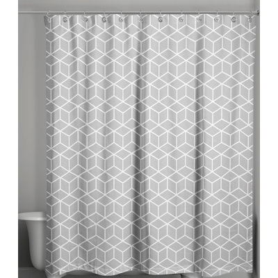 Rideau de douche simple Bakstran