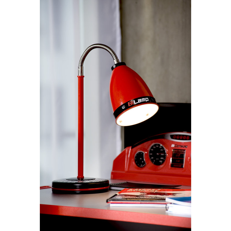 Lampe de bureau 27,8 "noir/rouge Norwood