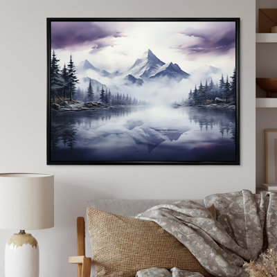 Snowy Mountain Peak III sur toile