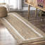Ankita Bordered Jute Area Rug-1078706194