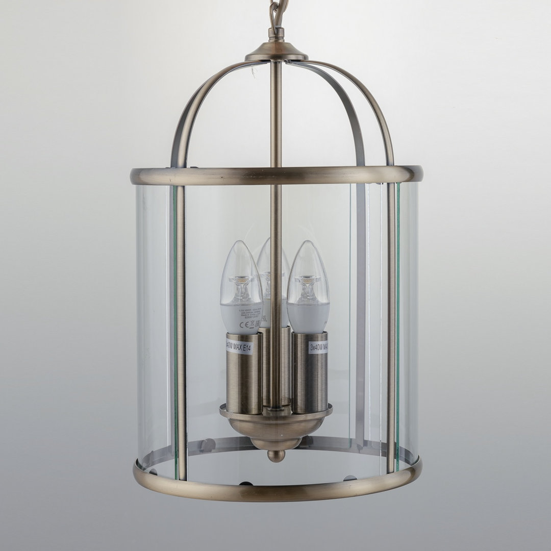 Strasburg 3 - Light Lantern Drum Pendant