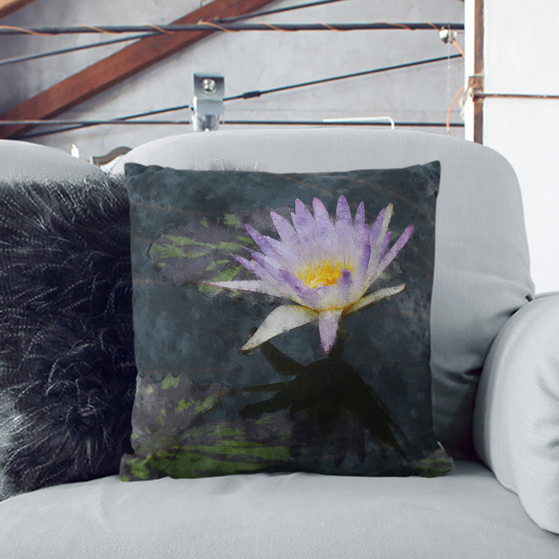 Square Cushion, Black, 40cm H x 40cm W x 15cm D