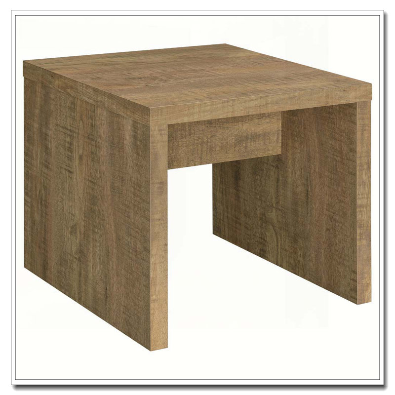 Table de bout en bois d'ingénierie Brianna