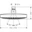 2.0 GPM Rain Shower Head-17059350