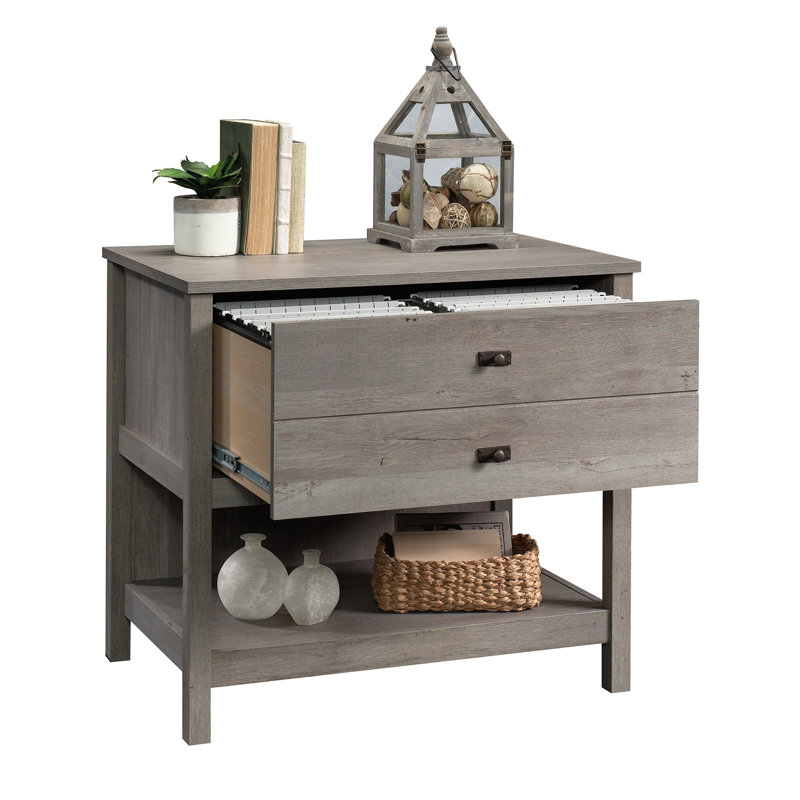 Lastacia 32.44'' Wide 1 -Drawer File Cabinet, Mystic Oak