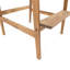 Tabourets de bar d'extérieur en bois d'acacia Adirondack, ensemble de 2-732709727
