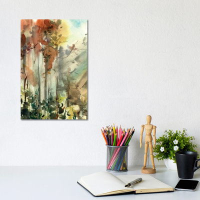 Autumnal Forest- Gallery-Wrapped Canvas Giclée