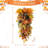 25"H Fall Pumpkin Leaf  Teardrop