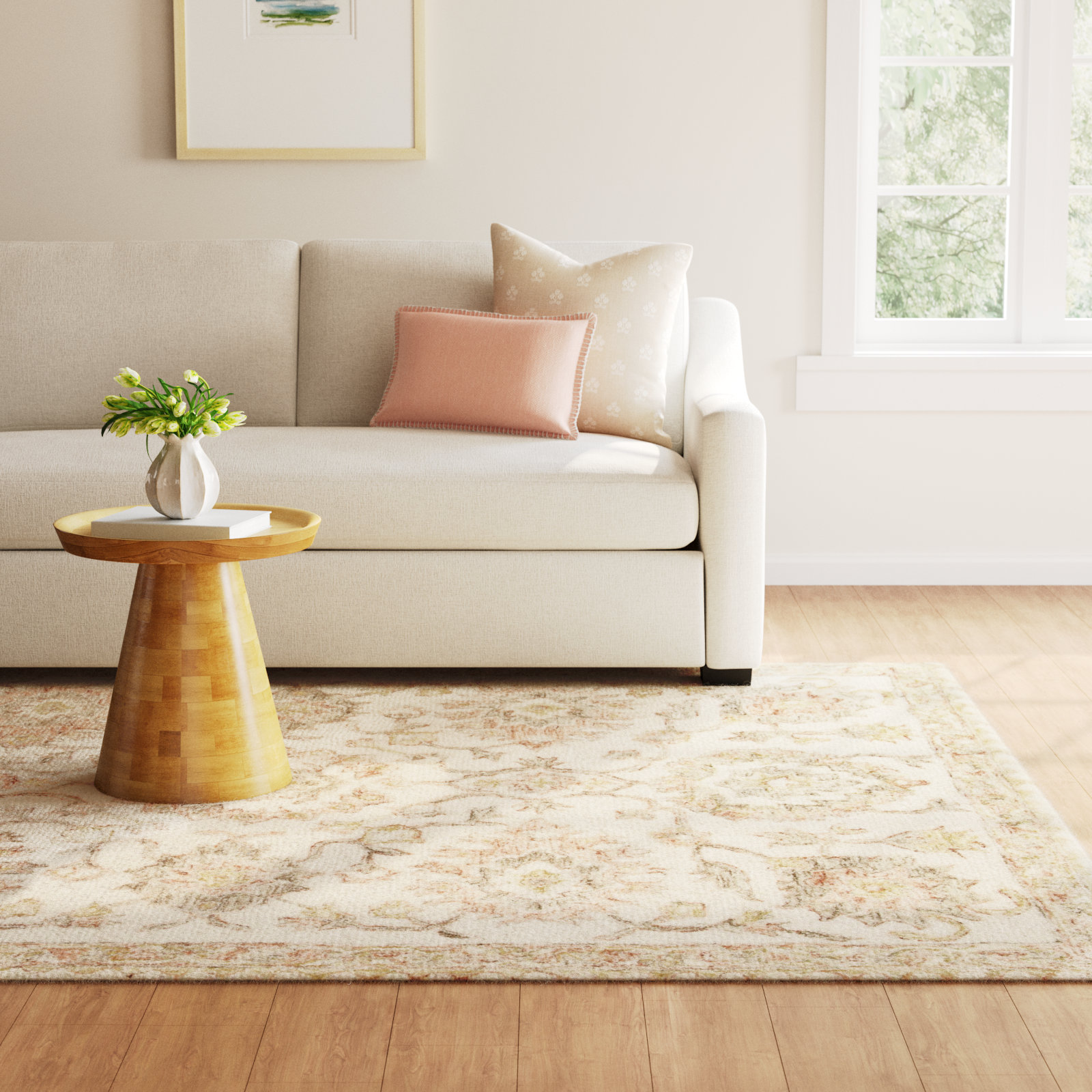 Aden Handmade Wool Rug, Rectangle 7'9" x 9'9"