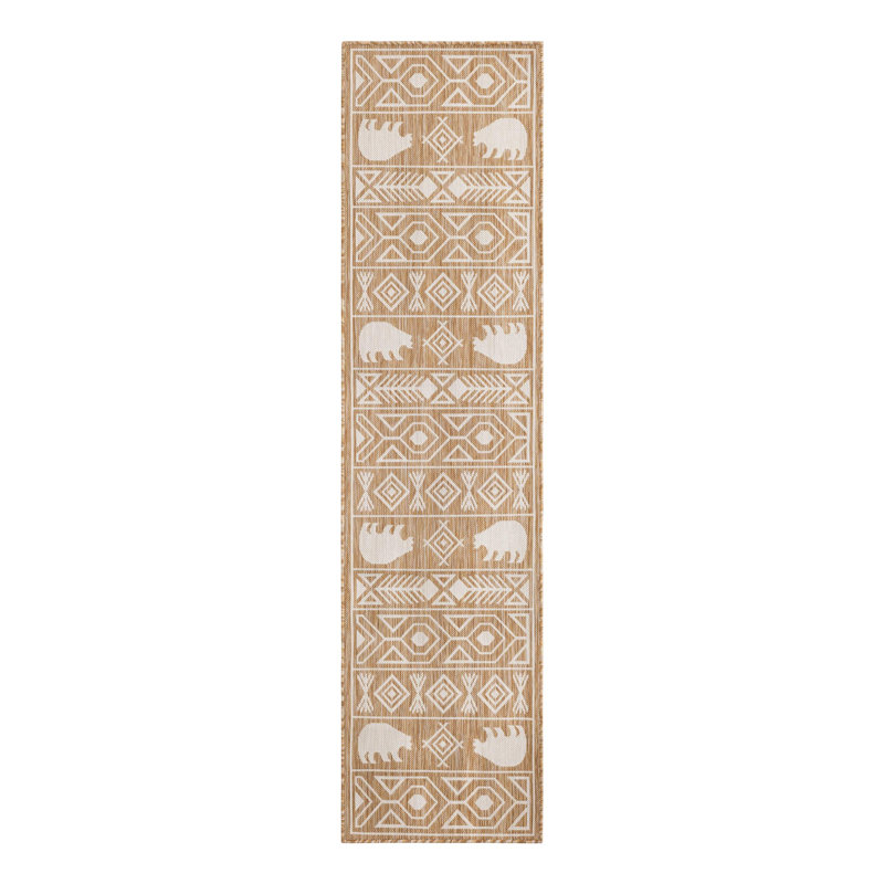 Amasya Marcion Indoor/Outdoor Area Rug, Runner 2' x 8'