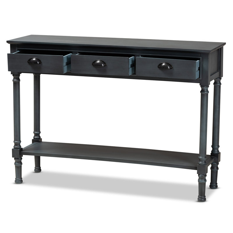 Console Amrooti 45,3 po, Gris