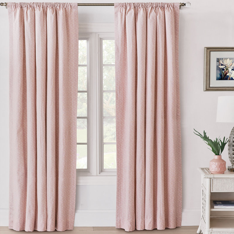 Felicity Room Darkening Curtain, 48" W x 84" L