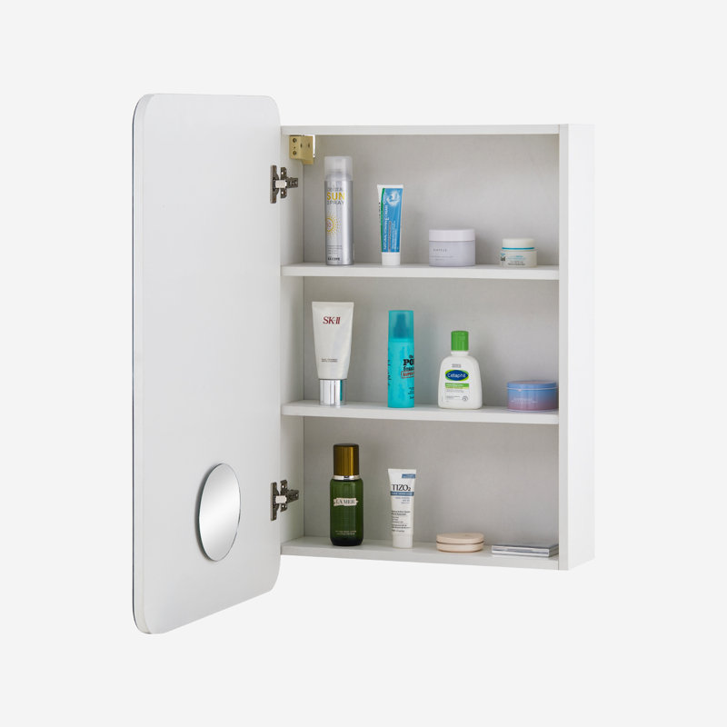 Nikiesha Wall Mounted Required Bathroom Cabinet