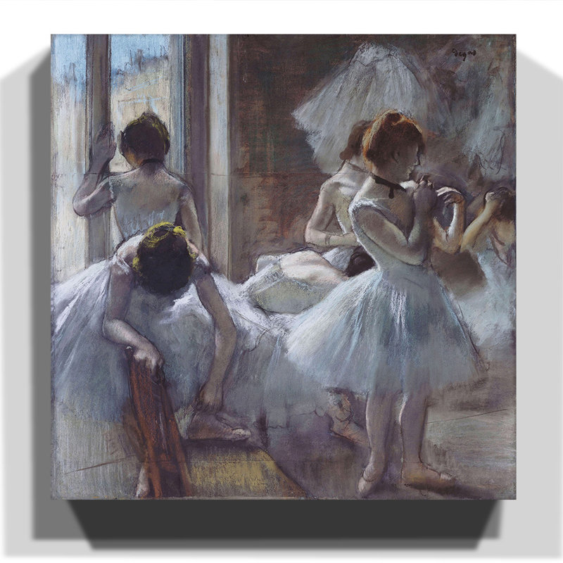 Edgar Degas - Wrapped Canvas Painting, 50cm H x 50cm W