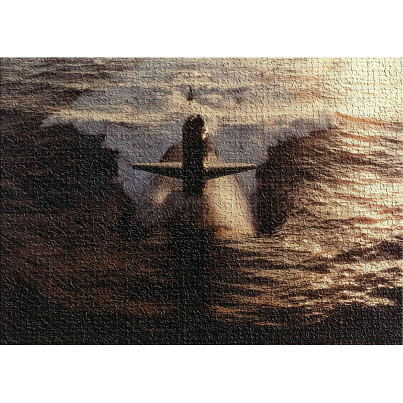 Tapis noir Submarine, Rectangle 2 pi x 3 pi
