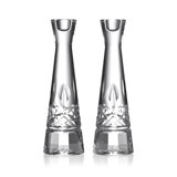 Waterford Lismore Round Candlestick 6in, Set of 2