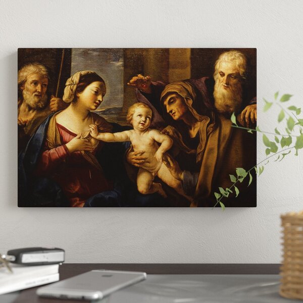 Bless international The Holy Family On Canvas by Elisabetta Sirani ...