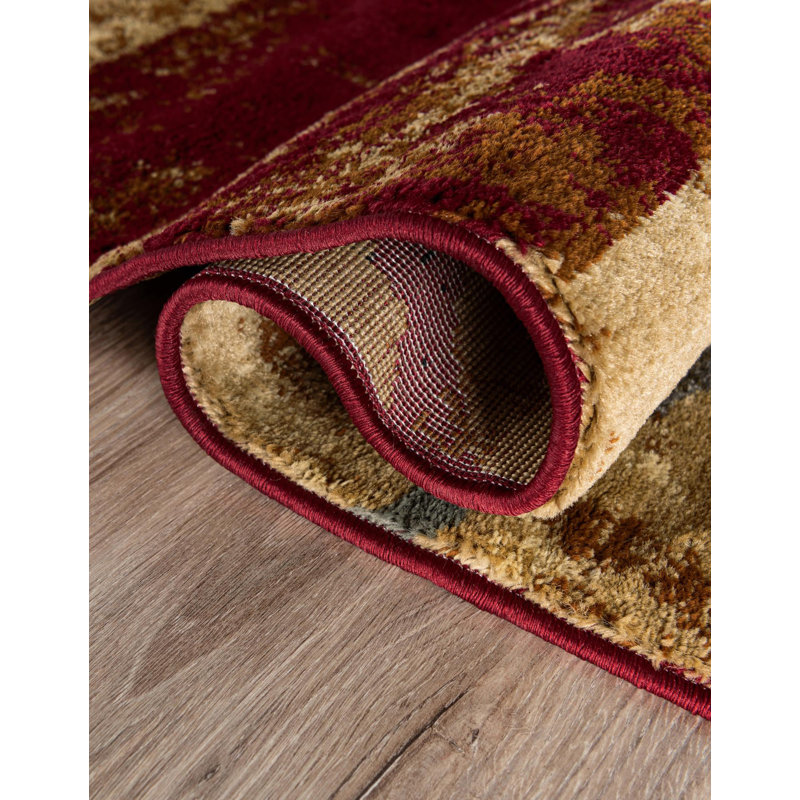 Adetomiwa Geometric Multi Area Rug, Octagon 7'10" x 7'10"