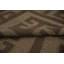 Tapis turc brun à motif géométrique kilim 10 x 13